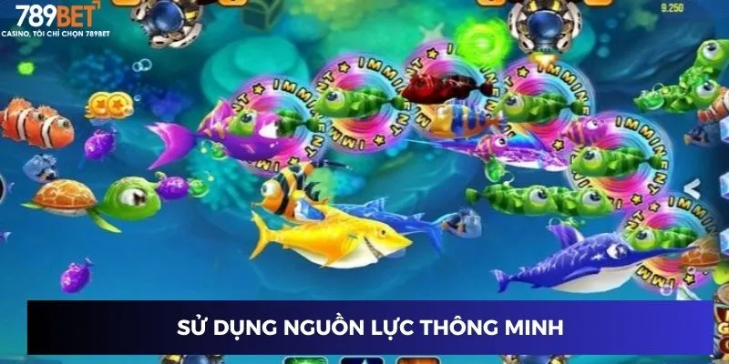 Chơi Bắn Cá H5: Bí Quyết Săn Thưởng Lớn Không Thể Bỏ Qua 3 Sử dụng nguồn lực thông minh