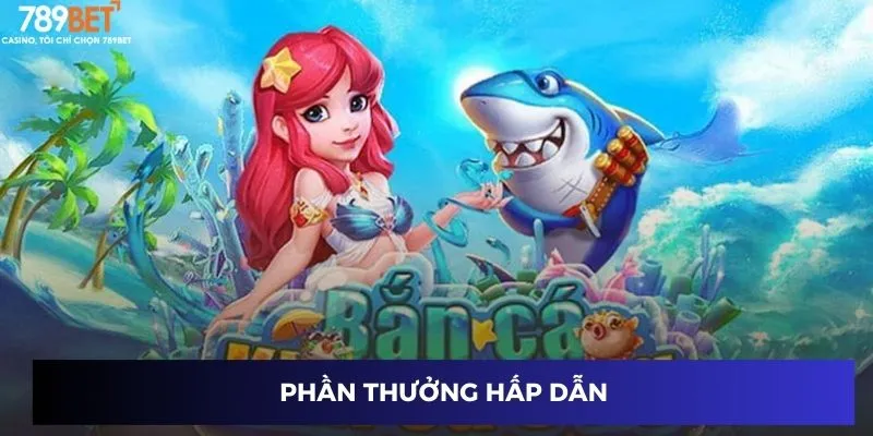 Bắn Cá Kim Cương – Săn Cá Khủng, Thưởng Khổng Lồ Tại 789BET 2 Phần thưởng hấp dẫn