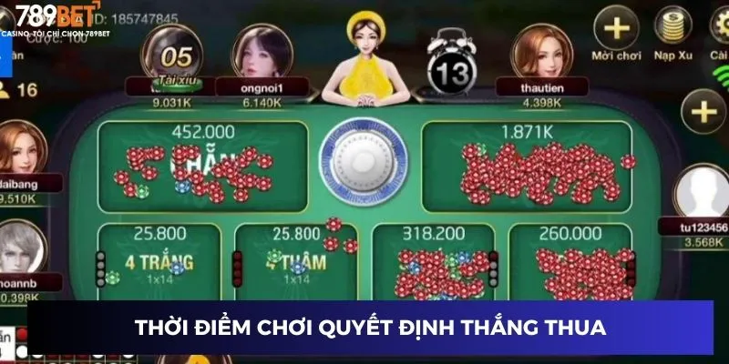 Chơi Game Xóc Đĩa Online - Cực Đã Với Phần Thưởng Hấp Dẫn 4 Thời điểm chơi quyết định thắng thua