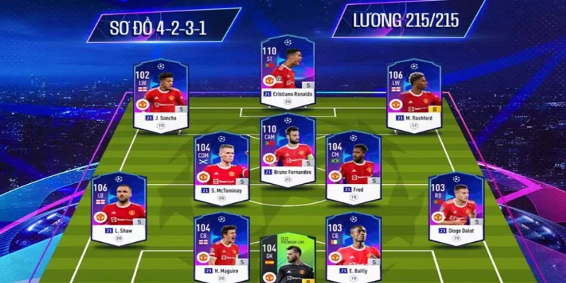 Đội hình FIFA Online 4 – Gợi ý sơ đồ tối ưu cho mọi lối chơi 3 Các phương án đội hình tối ưu cho FIFA Online 4